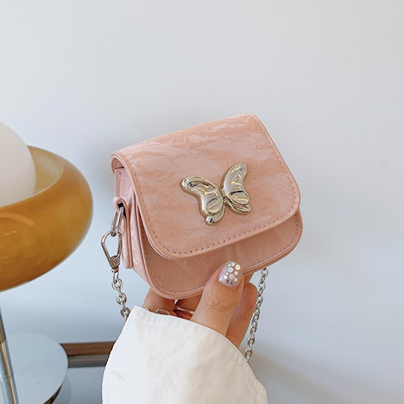 Niche Crossbody Bag for Women New Trendy Butterfly Saddle Bag Texture Niche Mini One-shoulder Lipstick Bag