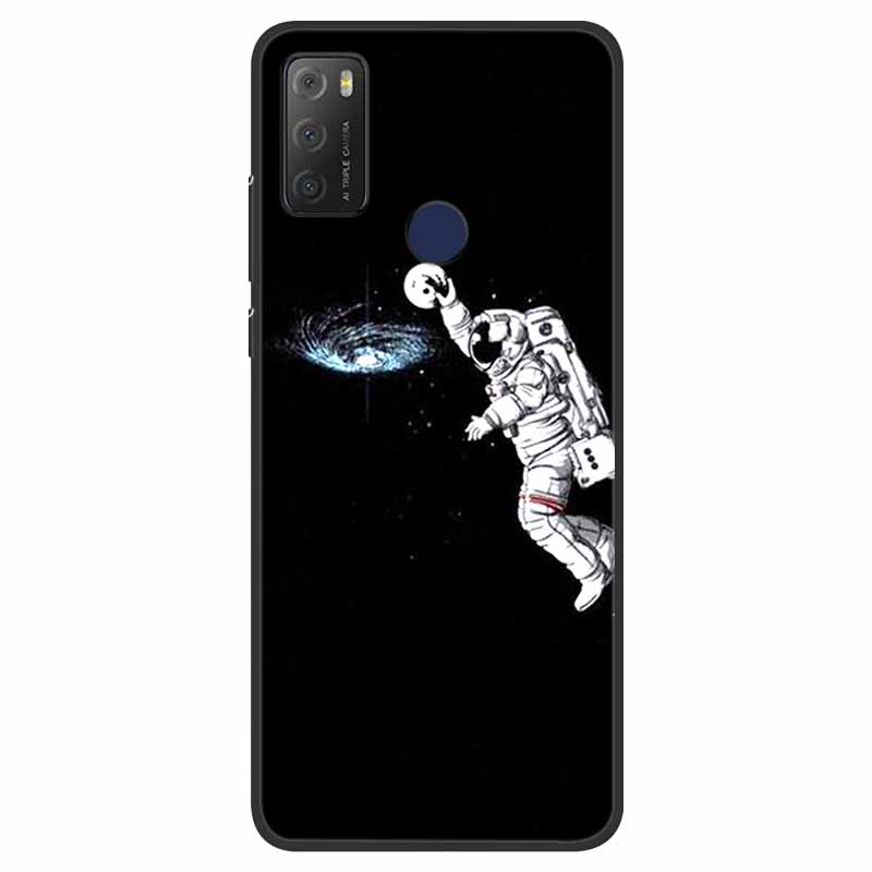 For TCL 20Y Case Shockproof Silicone Soft Phone Back Cover For TCL 20E 6125F Case TPU Bumper Coque For TCL20Y TCL20E 20 Y Funda