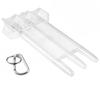 Darts Case Clear Abs Plastic Carabiner 3 Darts