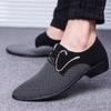 Pánská módní obuv Retro Klasická Módní Luxusní Pánská Obuv Odolná proti opotřebení Protiskluzová Pánská Obuv Protiskluzové Černé Boty Zapatillas Hombre