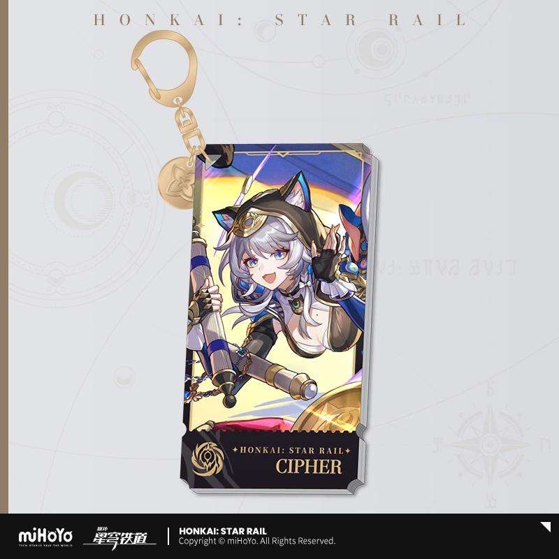 Sunsyea Honkai Star Rail Official Merch miHoYo Original Authentic The Nihility Path Acrylic Stand Kafka Acheron Fugue Hysilens