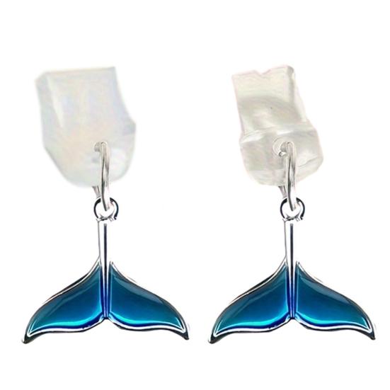 Tappi antipolvere per cellulare in silicone riutilizzabili a forma di coda di sirena, proteggi porta di ricarica per iPhone per Samsung Type-C, accessori alla moda, regalo