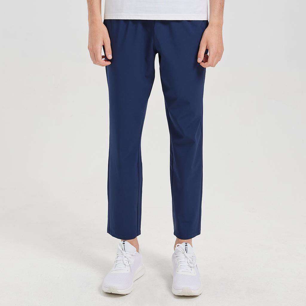 Under Armour Pantalon de sport en maille tendance à coupe ample et taille mi-haute polyvalent Unisexe Bleu 25500705-409