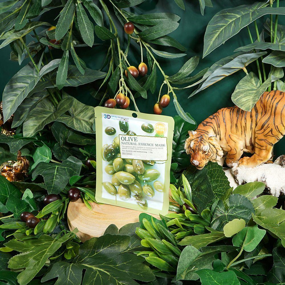 Elasticity IWBOLNGS Olive Extract Fast-Absorbing Mask Pack 10 Pack Olive