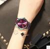 HK Brand Ladies Quartz Watches Water Resistant Women Fashion Clocks Ultra-Thin Rose Gold Stainless Steel Calendar Dress Watches
