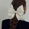 [Elizabeth Momente] Elfenbein Großes Satinband Haarspange