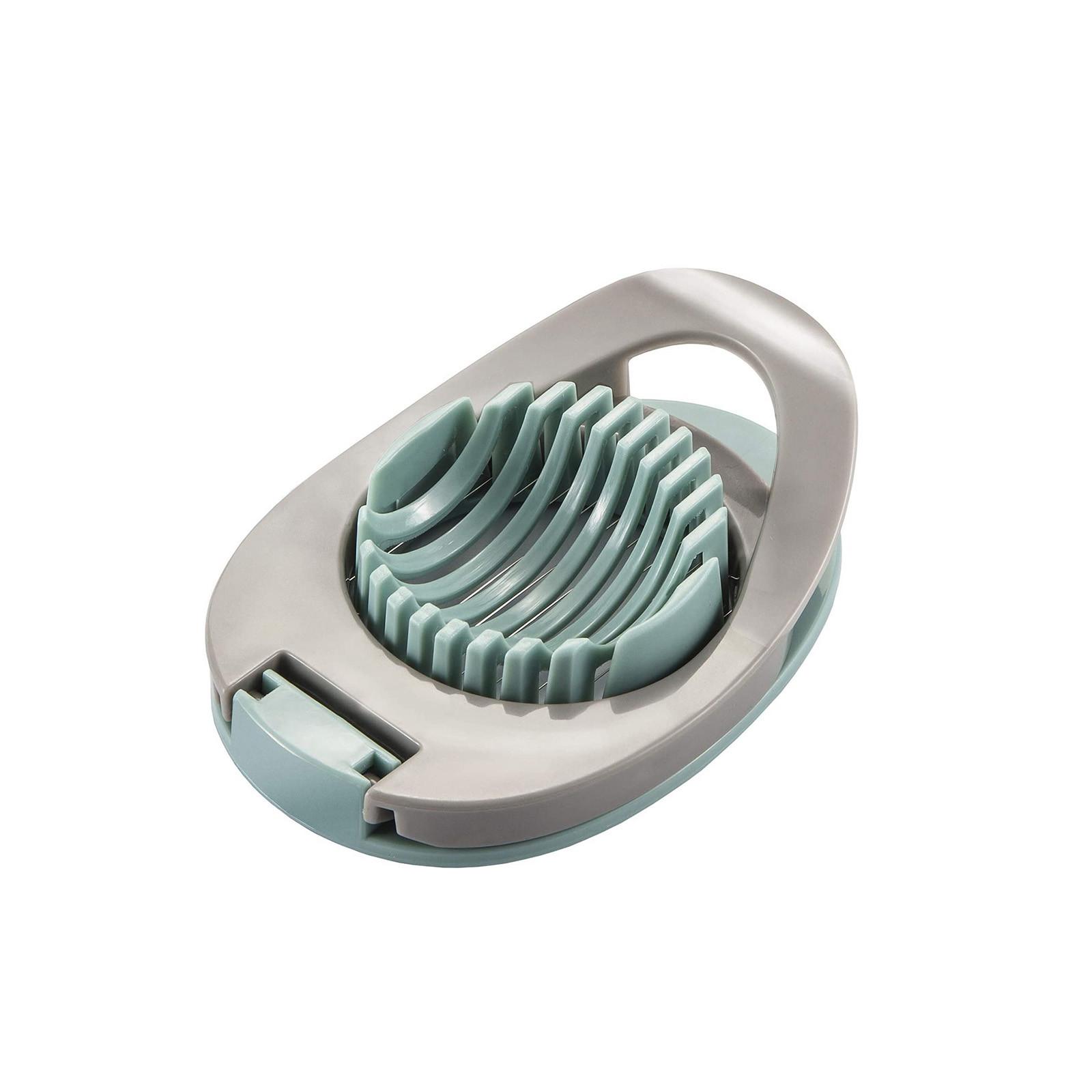 

Кухонный инструмент Фрукты для вареных яиц Резак клубники с проволокой из нержавеющей стали One Size зелёный