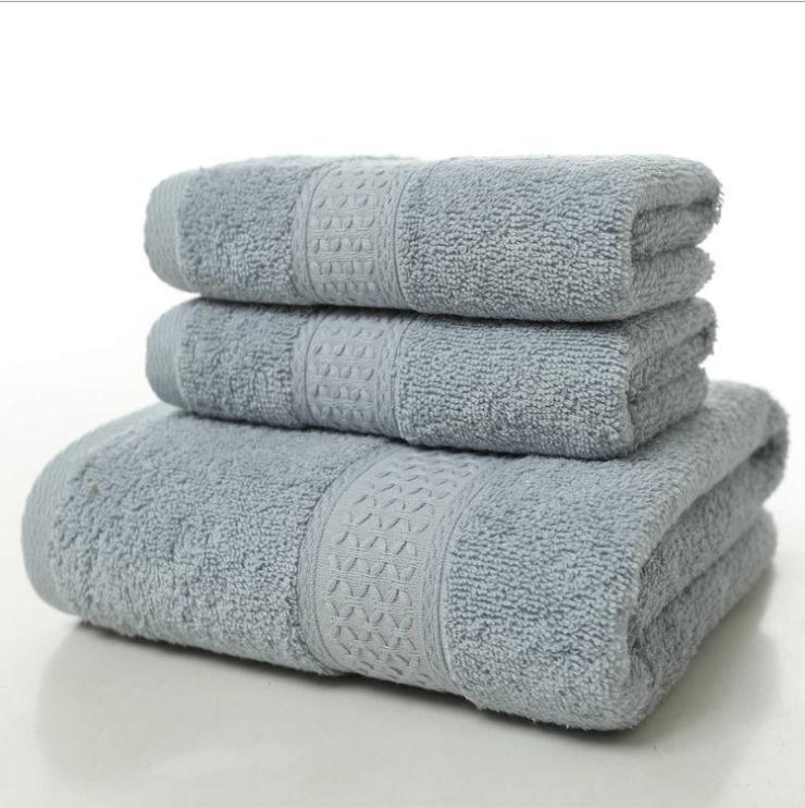 Набор впитывающих банных полотенец из чистого хлопка с опциями вакуумной упаковки и маркировки. 34 x 34 cm