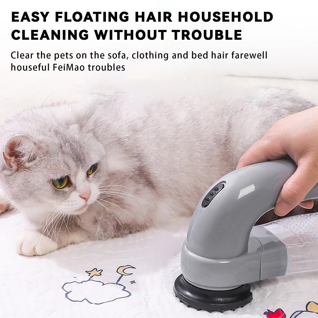 Cordless Pet Vacuum CleanerElectric Vacuum Cleaner Pet Hair Remover Suction Cup, Ideal For Dogs And Cats
