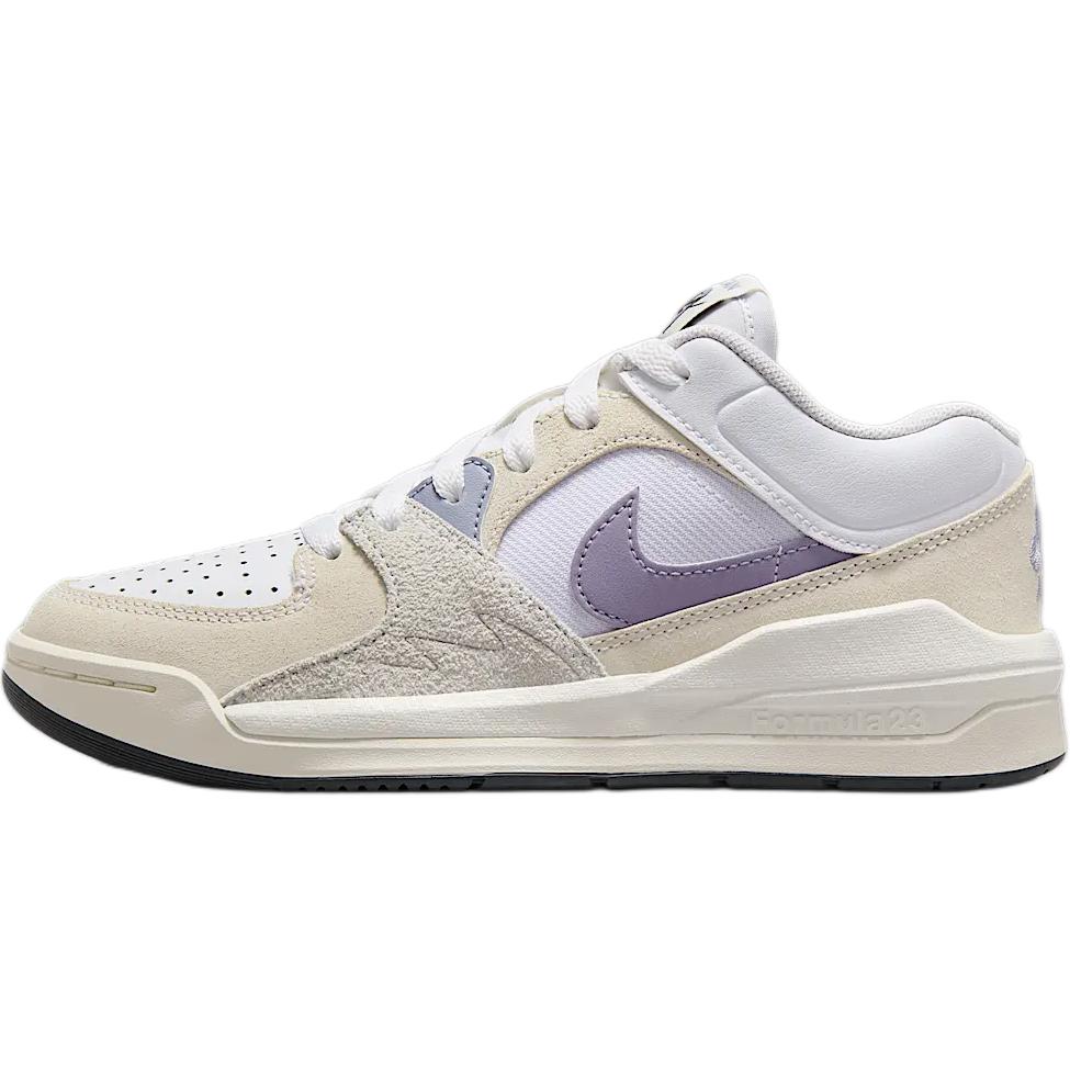 

Jordan Stadium 90 Удобные Модные Нескользящие Прочные Низкие Детские Баскетбольные Кроссовки Детские кроссовки Белый Угольно-черный Кремово-белый DX4399-105 38.5