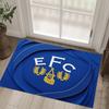 Everton Football Design Crystal Velvet Carpet Cozy Non?Slip Printed Rug For Bedroom Living Room Entrance