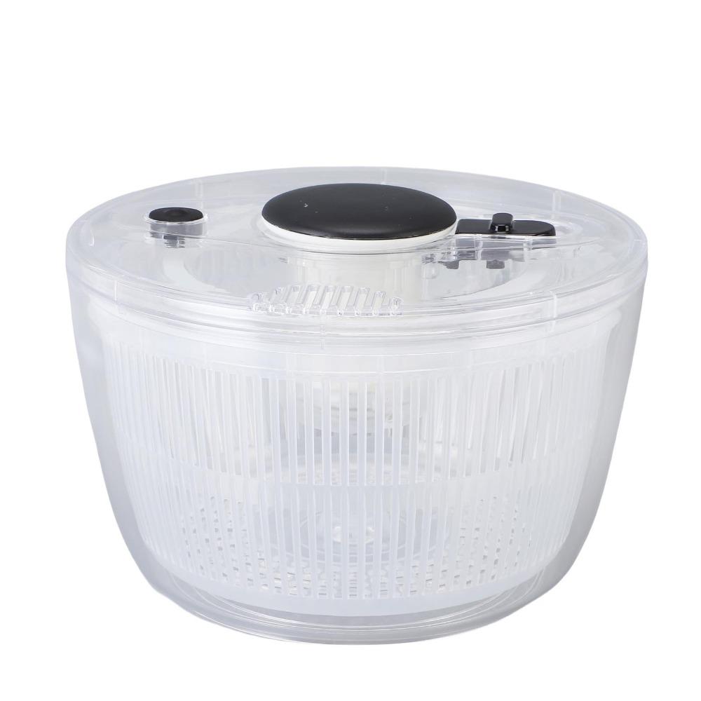 PP Salad Spinner Large Capacity Salad Washer Convenient Vegetable Spinner Meal Prep