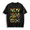 BROOKLYN NYC Graphic Print Casual Unisex T-Shirt Pure Cotton T-shirt