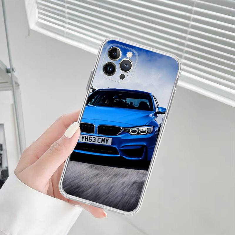Blue Red- Sport Car Phone Case Silicone Soft for Iphone 14 13 12 11 Pro Mini XS MAX 8 7 6 Plus X XS XR Cover