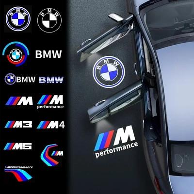 E60 E93 2025 For BMW M X3 X5 X6 2pcs Car Door Light Logo Accessori For BMW X1 X3 F25 M3 X2 E90 E91 E60 X5 X6 X7 E84 E83 E70 G30