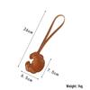 Multi-layer Cow Horn Leather Keychain & Lanyard - Trendy Pendant Accessory