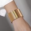 European & American Retro Geometric Openable Wide Bracelet for Women