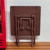 Mini Stool Dollhouse Folding Table Doll Furniture Dollhouse Small Chair  Home Decor