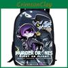 Murder Drones Anime Backpack Oxford Spacious School Bags For Children Gifts