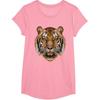 Coole Tijger Voor Mannen Vrouwen Dierlijk Gezicht Kattenprint Bengaalse Tijgers T-shirt