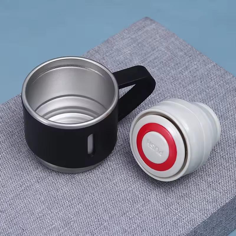 304 Vacuum Stainless Steel Thermos Cup Set or Single Cup Portable Sport Travel Handbag Gift Box Coffee Business Water Bottles