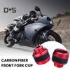 Copritelaio universale per moto, tazza forcella anteriore in lega di alluminio, protezione antischiacciamento per moto, scooter, tazza anticaduta
