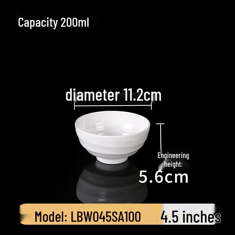 Melamine Noodle Bowls - Pack of 10