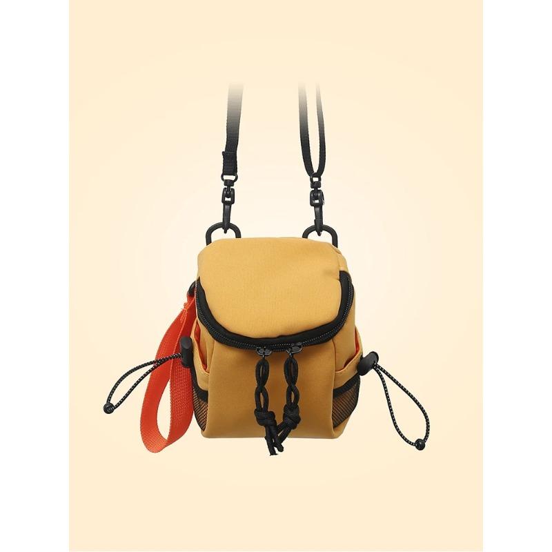 Coin Purse Hanging Bag Mini Shoulder Bag Small Backpack Headphone Bag Mobile Phone Bag Female Boys Crossbody Bag