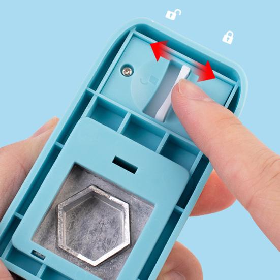 Yousheng Embossing Paper Punch for Journaling Decorative Shape Puncher DIY Craft Tool for Cards And Scrapbooks