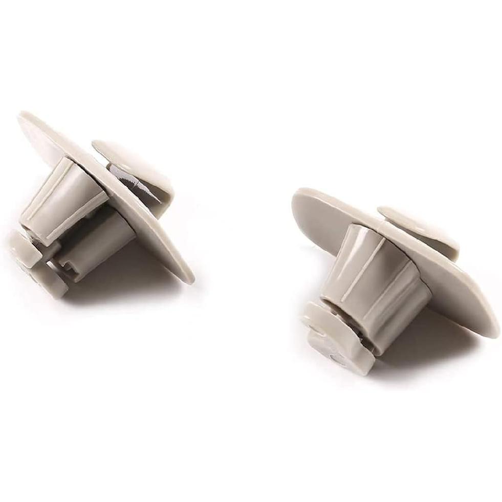 ABS Plastic Interior Roof Hooks Clothes Hanger Hook Trim for Volvo V90 S90 XC40 XC60 XC90 2015-2020 (Gray)