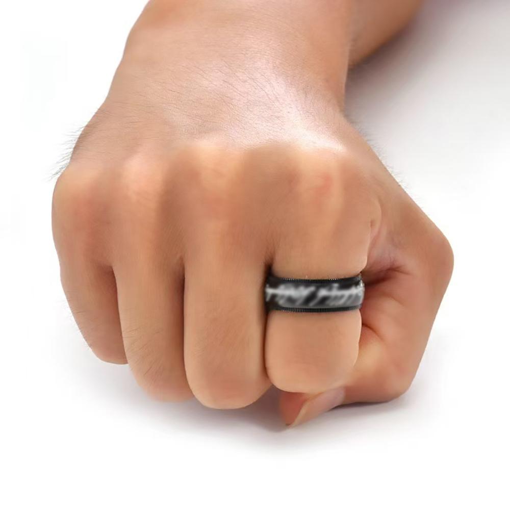 2025 Simple Magic Rings For Men Women Similar To Movies Carving Ring Fashion Jewelry Creativity Gift