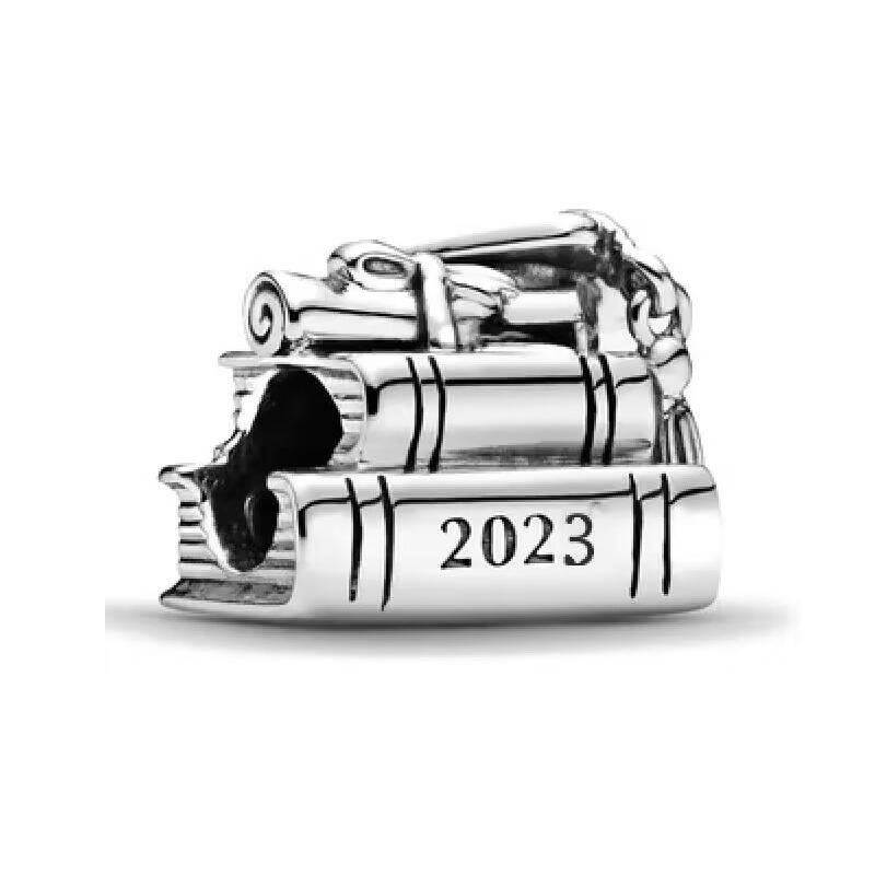 925 Silver I Love Reading Book Charm Beads for DIY Bracelet Necklace Teacher Graduation Gift Women Jewelry