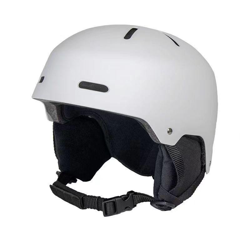 Adjustable Ski Helmet Men Women - Dual Snowboard Alpine Use Removable Ear Covers Warm Winter Head Protection