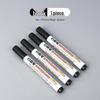Erasable Large Capacity Whiteboard Marker - Water-Based, Big Head, Easy Erase, Black/Red/Blue for Office Use
