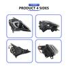 DRL LED Adjustable Headlights for Yamaha Raptor 700 700R YFZ450 YFZ450R YFZ450X Wolverine 450 350 Turn Signal Light 2006-2025