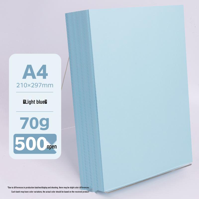 A4 Assorted Color Thickened Origami Paper 80g/120g/150g - Pink, Red, Blue