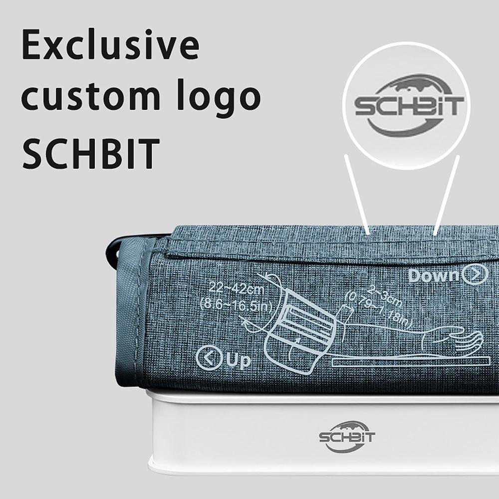 Wiederaufladbares intelligentes Blutdruckmessgerät mit Touchscreen und Sprachwiedergabe