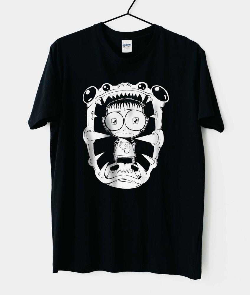Винтажный SQUEE! Футболка Johnny The Homicidal Maniac JTHM Черная S-2XL Унисекс M