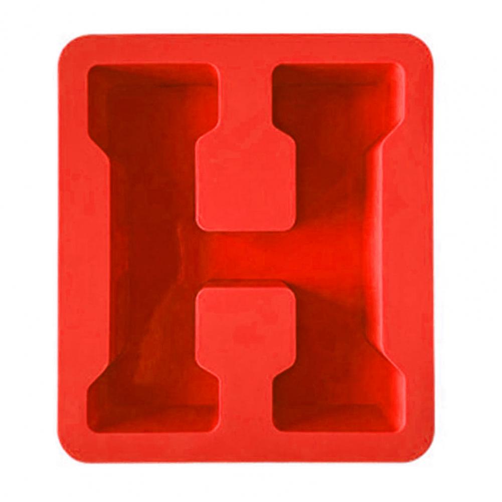 Epoxy Mold Reusable Anti-deformed Easy Demoulding Non-stick Flexible DIY Irregular Form Capital Letter Candle Stencil For Party