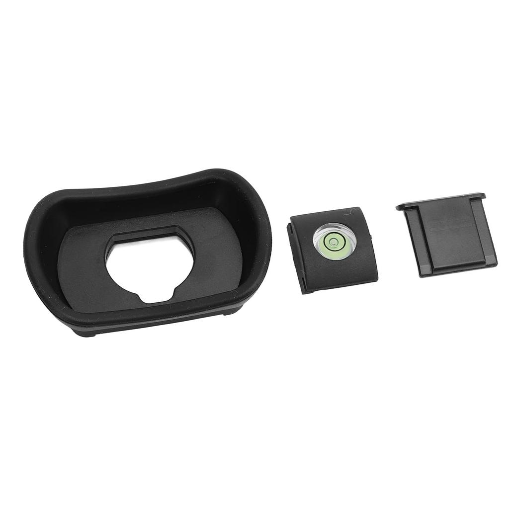 3 Pcs Set Camera Viewfinder Eye Cup Hot Shoe Cover and Bubble Level for GFX100II 100 XH1 XH2S