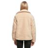 Veste Motard Sherpa Femme Urban Classics GT - Beige - Manches Longues - Respirant