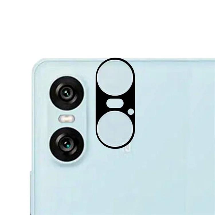 

RURIHAI для Sony Xperia 10 VI Защитная пленка для объектива камеры Silk Screen Black Ultra Clear Lens Film