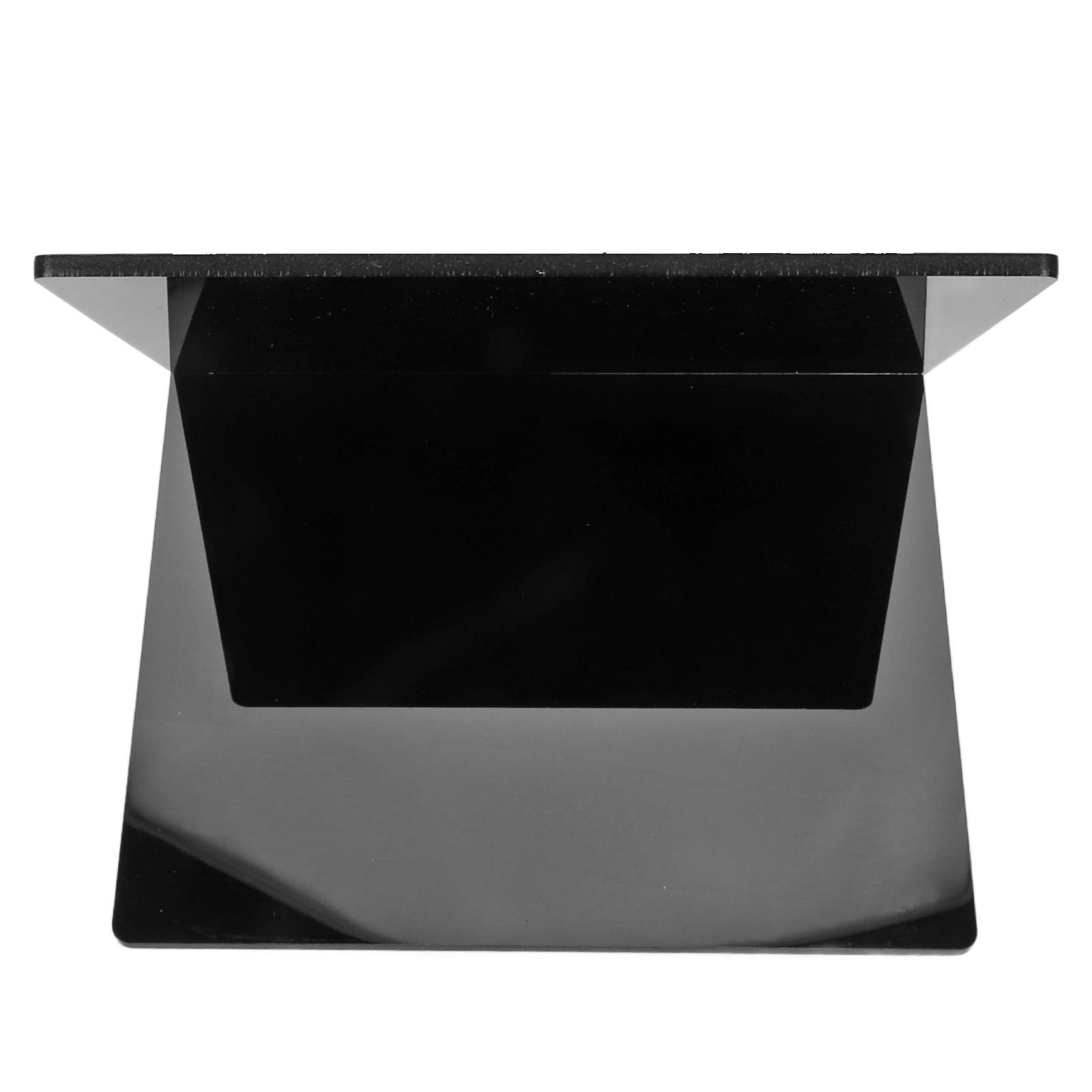 

Book Holder Plastic Portable Open Book Display Stand for Seniors Students Musicians Black