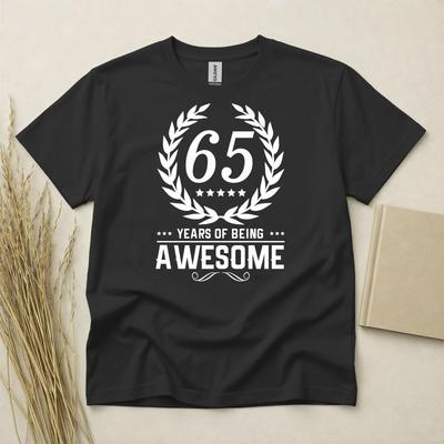 65th Birthday TShirt Born In 1961 65 Years Old Gifts Awesome Tee 1961 T-Shirt