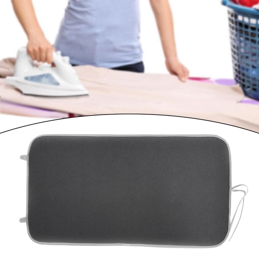 over Door Garment Steamer Mat Easy Storage Foldable for Travel RV Apartments Dark Gray