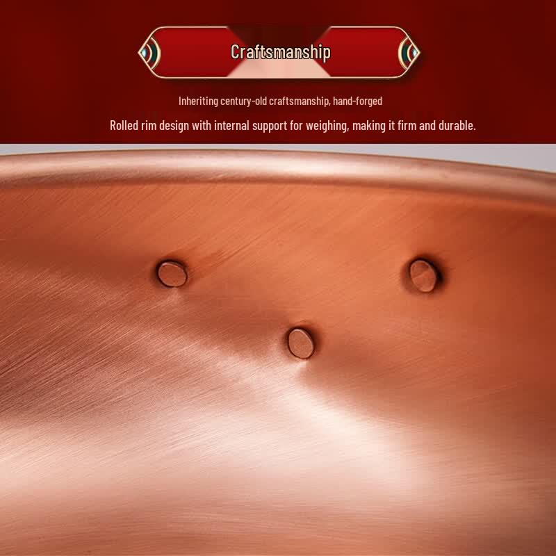 Traditional Copper Hot Pot for Gas Stoves