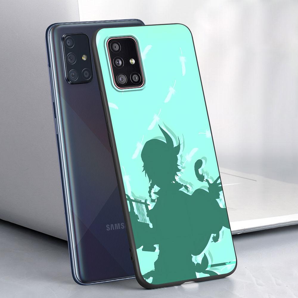 Barbatos Genshin Impact Case for Samsung Galaxy A51 A53 A54 A31 A52 A12 A13 A21s A22 A32 A11 A22 A33 A41 A52s TPU Phone Cover