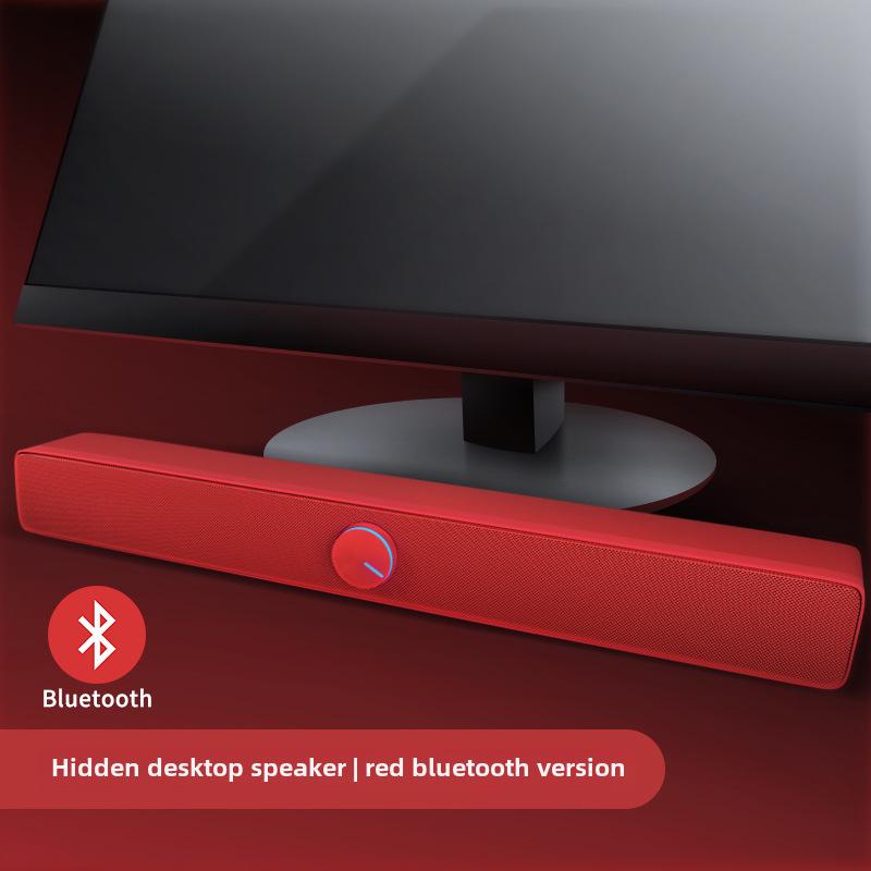 SADA V-193 Desktop Audio Speaker: Compact Long Speaker with Subwoofer for Computers, Notebooks, and Mobile Phones