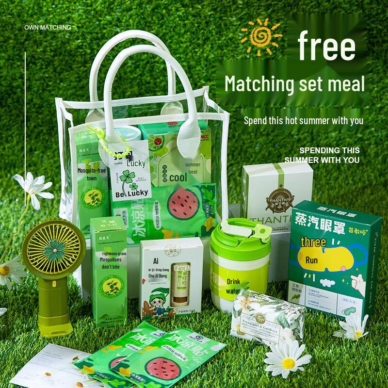 Yiyayun Summer Cooling & Heatstroke Prevention Gift Set