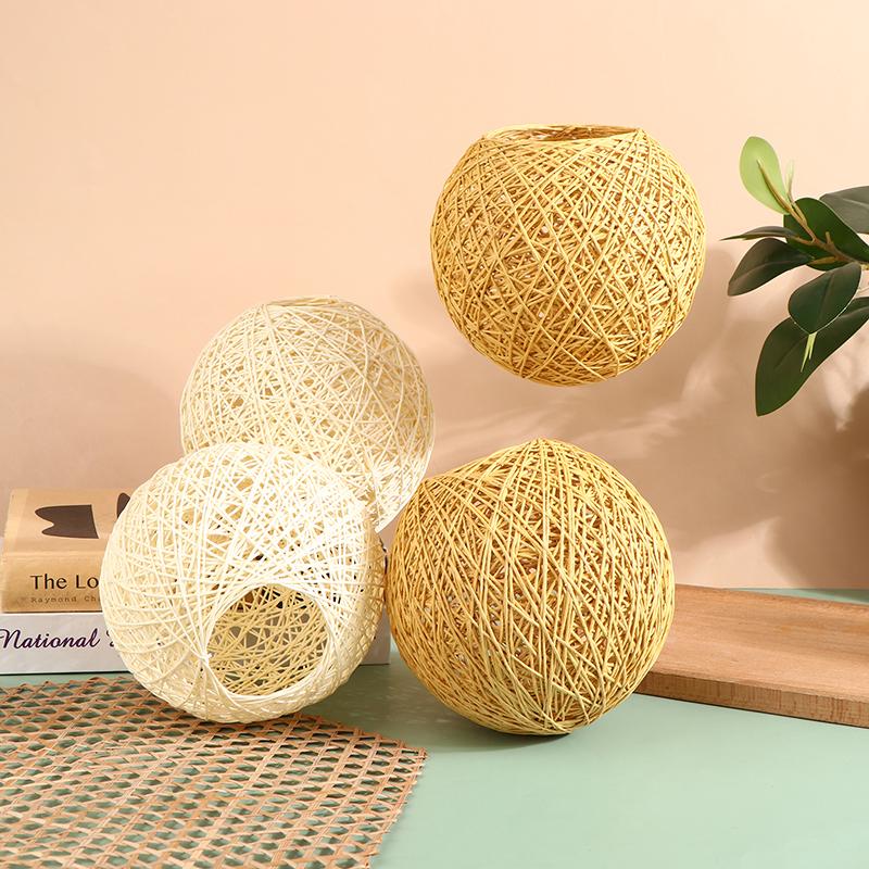 Woven Pendant Light Shade Lamp Cover Chandelier Lamp Shade For El Dining Room
